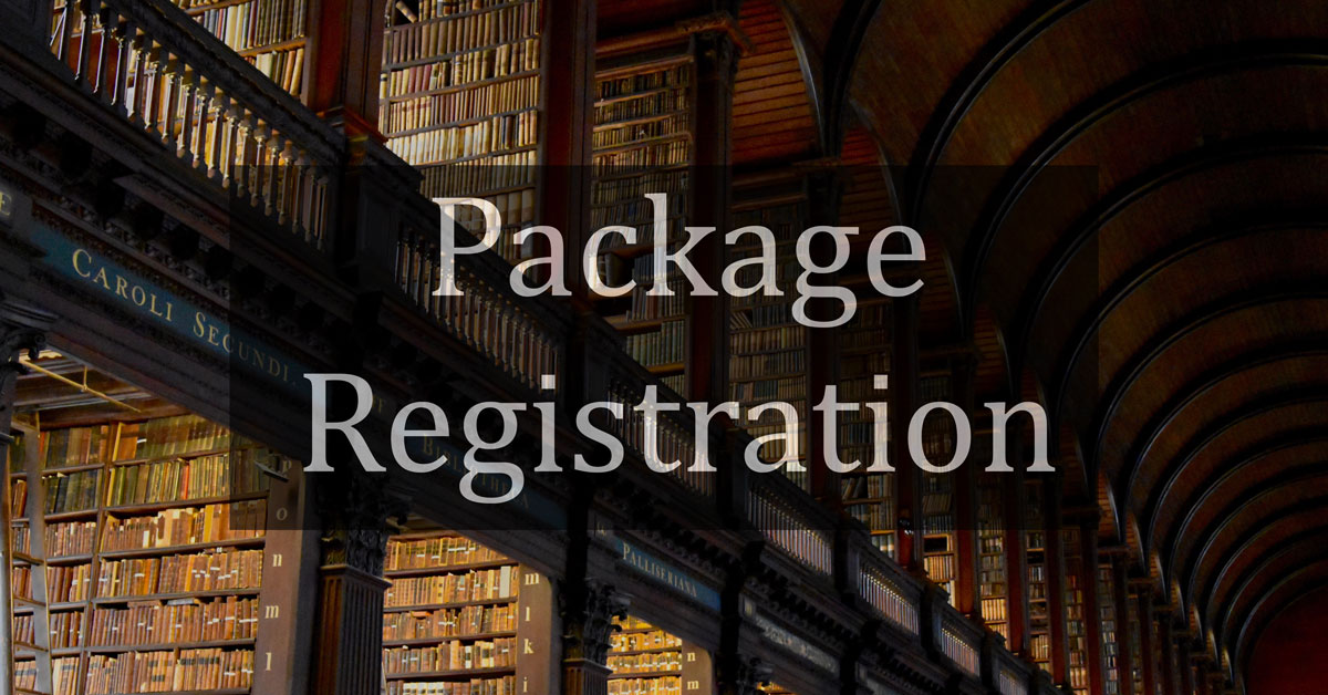 Package Registration and Tests