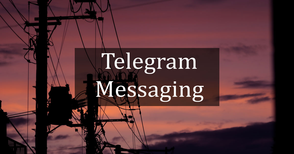 Messaging with Telegram