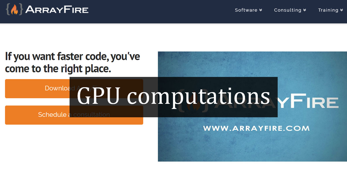 GPU computations